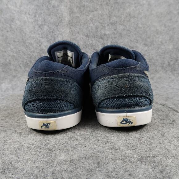 Nike Shoes Mens 7 Skate Sneakers Eric Koston 2 Blue Suede Canvas Lace Up Casual - Picture 5 of 11